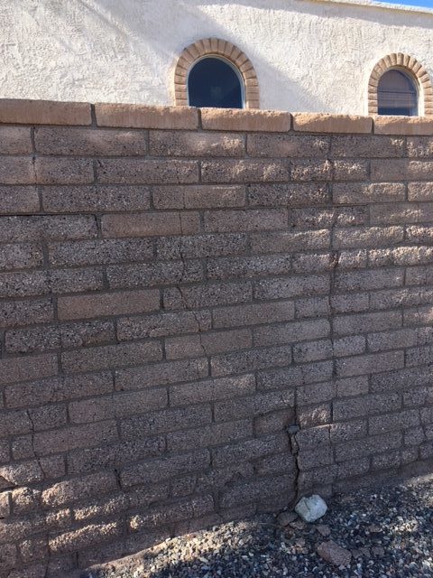 Water damage to wall found during hime inspection.